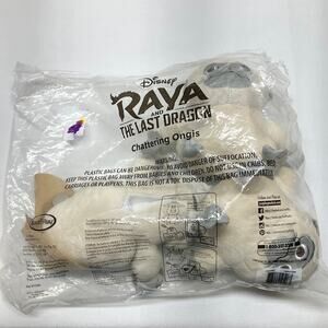 Disney Raya and The Last Dragon Chattering Talking Ongis Plush 3-Piece Set